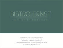 Tablet Screenshot of ernst.fi
